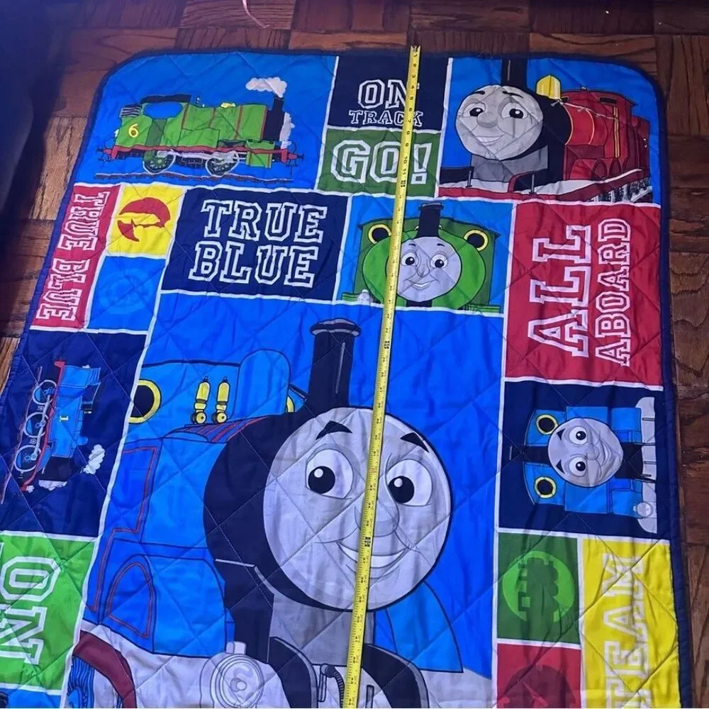 Thomas & Friends Colorful Train Quilt size 41” x 60”